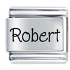 Name Robert Laser Italian Charm