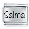 Name Salma Laser Italian Charm