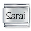  Name  Sarai Laser Italian Charm