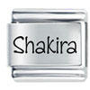 Name Shakira Laser Italian Charm