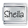 Name Sheila Laser Italian Charm