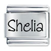 Name Shelia Laser Italian Charm