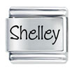 Name Shelley Laser Italian Charm