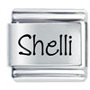 Name Shelli Laser Italian Charm