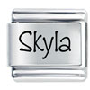 Name Skyla Laser Italian Charm