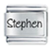Name Stephen Laser Italian Charm