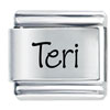 Name Teri Laser Italian Charm