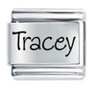 Name Tracey Laser Italian Charm