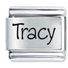 Name Tracy Laser Italian Charm