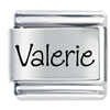 Name Valerie Laser Italian Charm