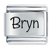 Name Bryn Laser Italian Charm
