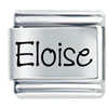 Name Eloise Laser Italian Charm