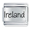 Name Ireland Laser Italian Charm