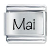 Name Mai Italian Charms