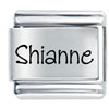 Name Shianne Laser Italian Charm