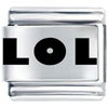 Lol: Laugh Out Loud  Laser  Italian  Charm 