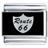 Laser Route 66 Italian Charm