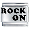 Rock On  Laser   Italian   Charm 