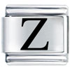 Greek Zeta Laser Italian Charm