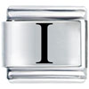 Greek Iota Laser Italian Charm