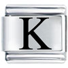 Greek Kappa Laser Italian Charm