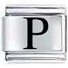 Greek  Letter  Rho Laser Italian Charm