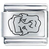 George W Bush Laser Italian Charm