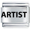 Artist Laser Italian Charm