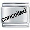 Conceited Laser Italian Charm