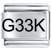 Geek Laser Italian Charm