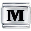 Arial Black Font  Alphabet  M Italian Charm
