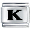  Alphabet  K Italian Charm