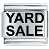 Yard  Sale  Laser Italian Charm