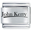 John Kerry Laser Italian Charm