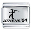 Athens Javelin Laser Italian Charm