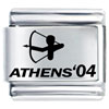 Athens Archery Laser Italian Charm