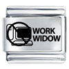  Work  Widow Ban Computer Laser Italian Charm