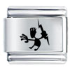 Tribal Thunder Laser Italian Charm