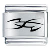 Tribal Symbol Thorn Drawing Laser Italian Charm