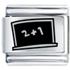 Blackboard Laser Italian  Charm 