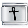 Egyptian Life Symbol Laser Italian Charm