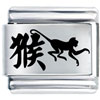 Chinese Year Of The Monkey Laser Italian Charm