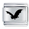 Bat Laser Italian Charm
