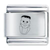 Frankenstein Laser Italian Charm