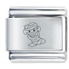 Mummy Laser Italian Charm