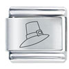Laser Pilgrim Hat Italian Charm