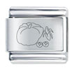  Thanksgiving  Foods Laser Italian Charm