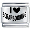 I Heart Scrapbooking Laser Italian Charm