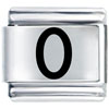 Number Zero Laser Italian Charm