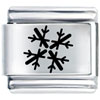 Laser  Snowflake  Italian Charm